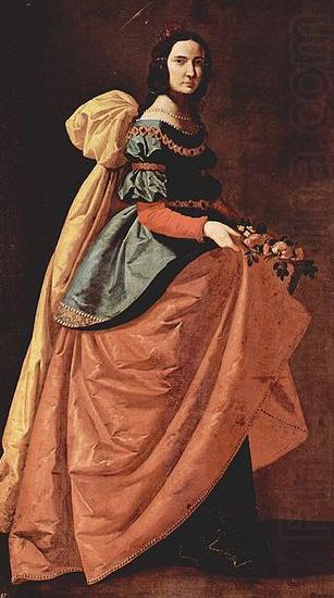 Hl. Casilda von Toledo, Francisco de Zurbaran